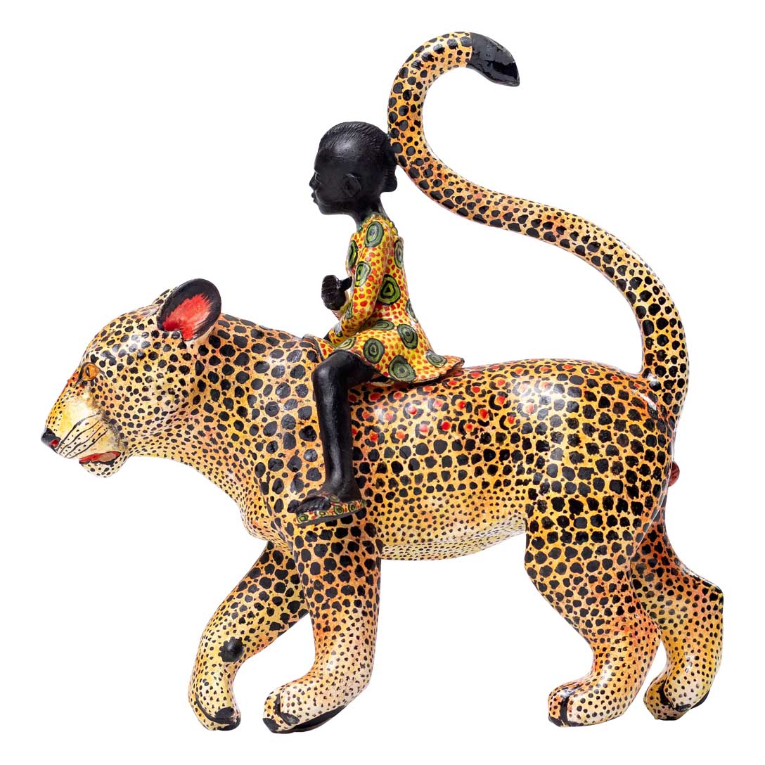 Queen Yaa Asantewa leopard rider