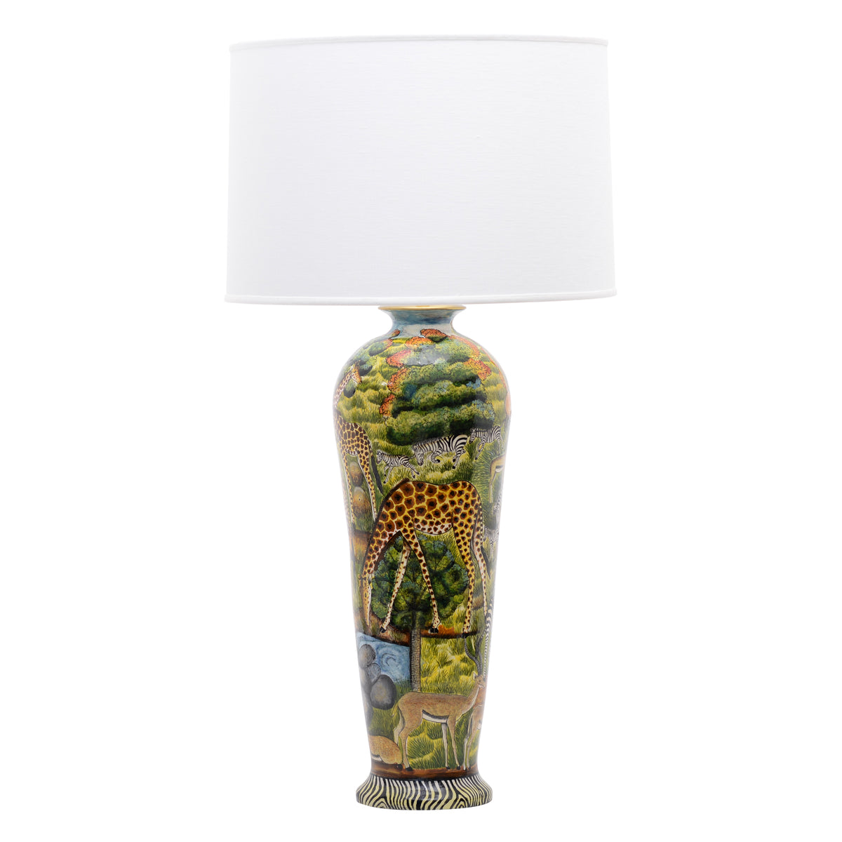 Giraffe lamp