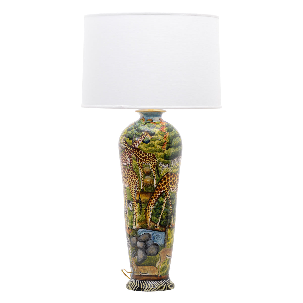 Giraffe lamp