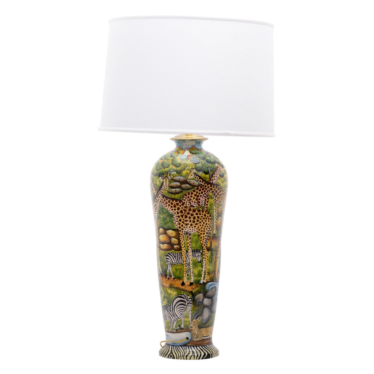 Giraffe lamp