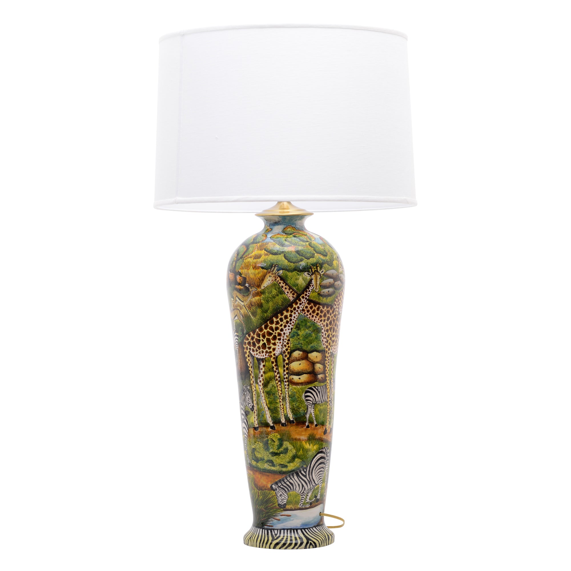 Giraffe lamp