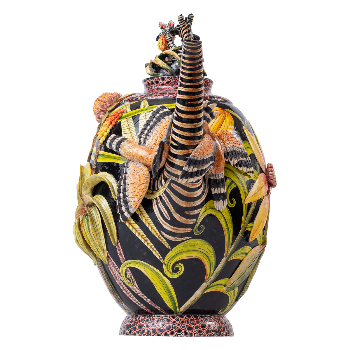Zebra teapot