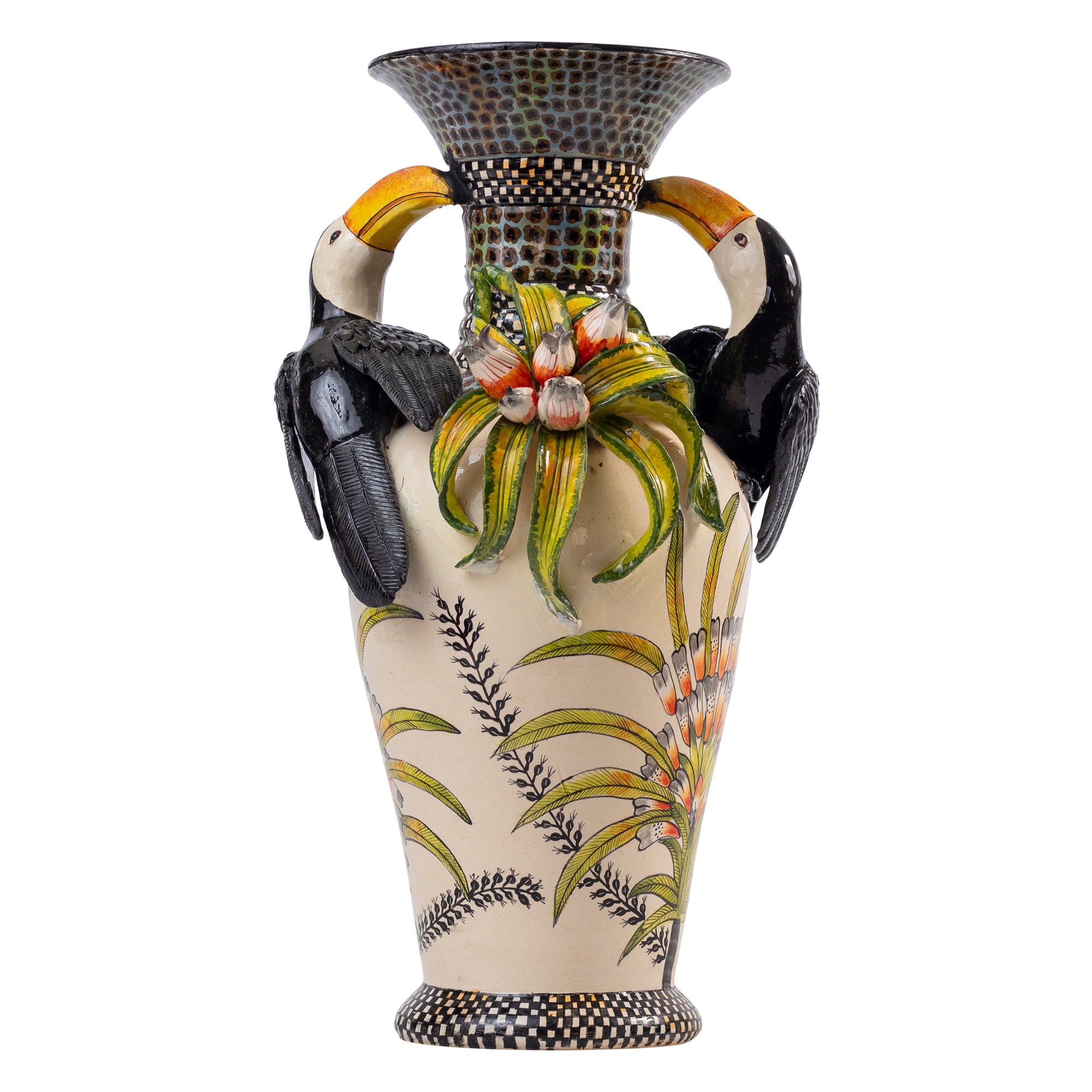 Toucan vase