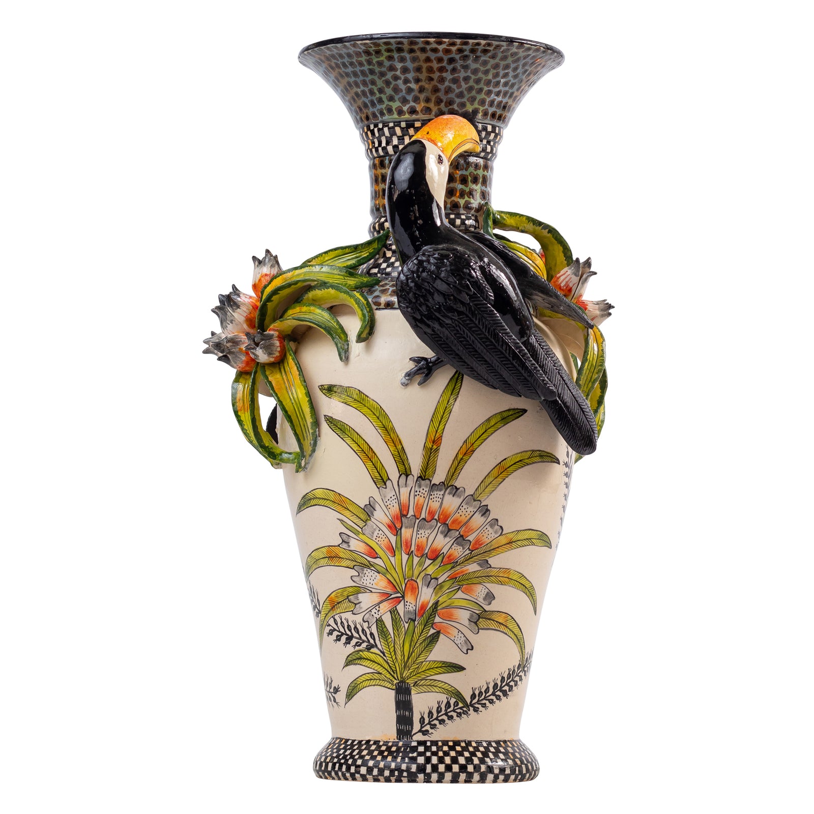 Toucan vase