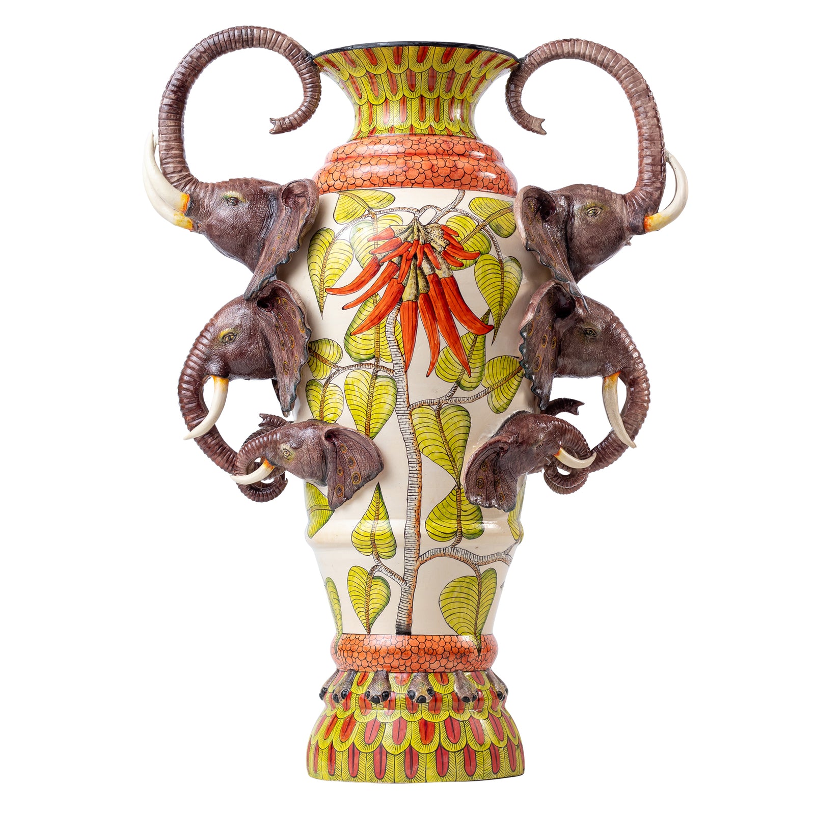 Elephant vase