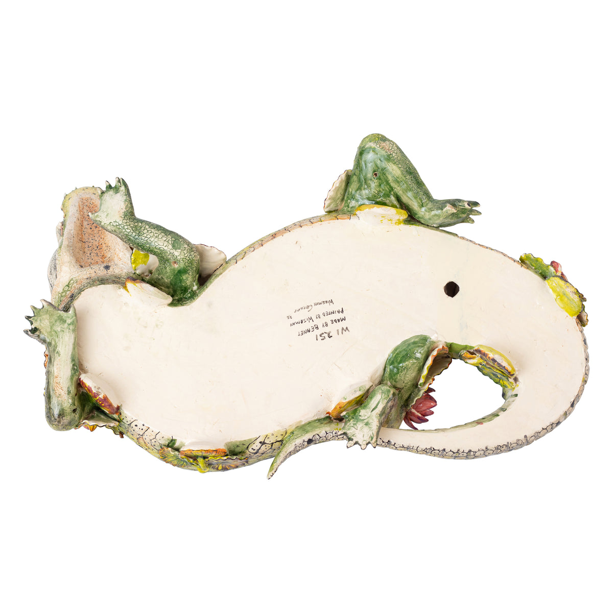 Crocodile bowl