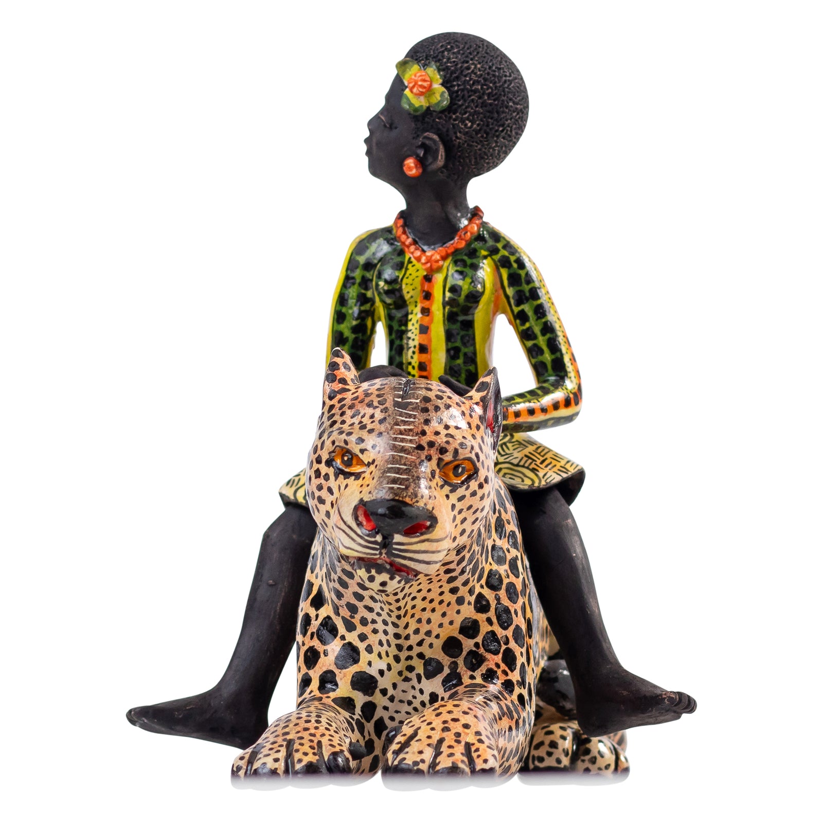 Queen leopard rider