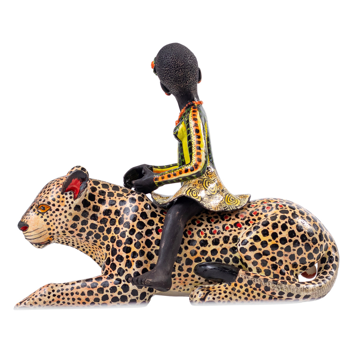 Queen leopard rider
