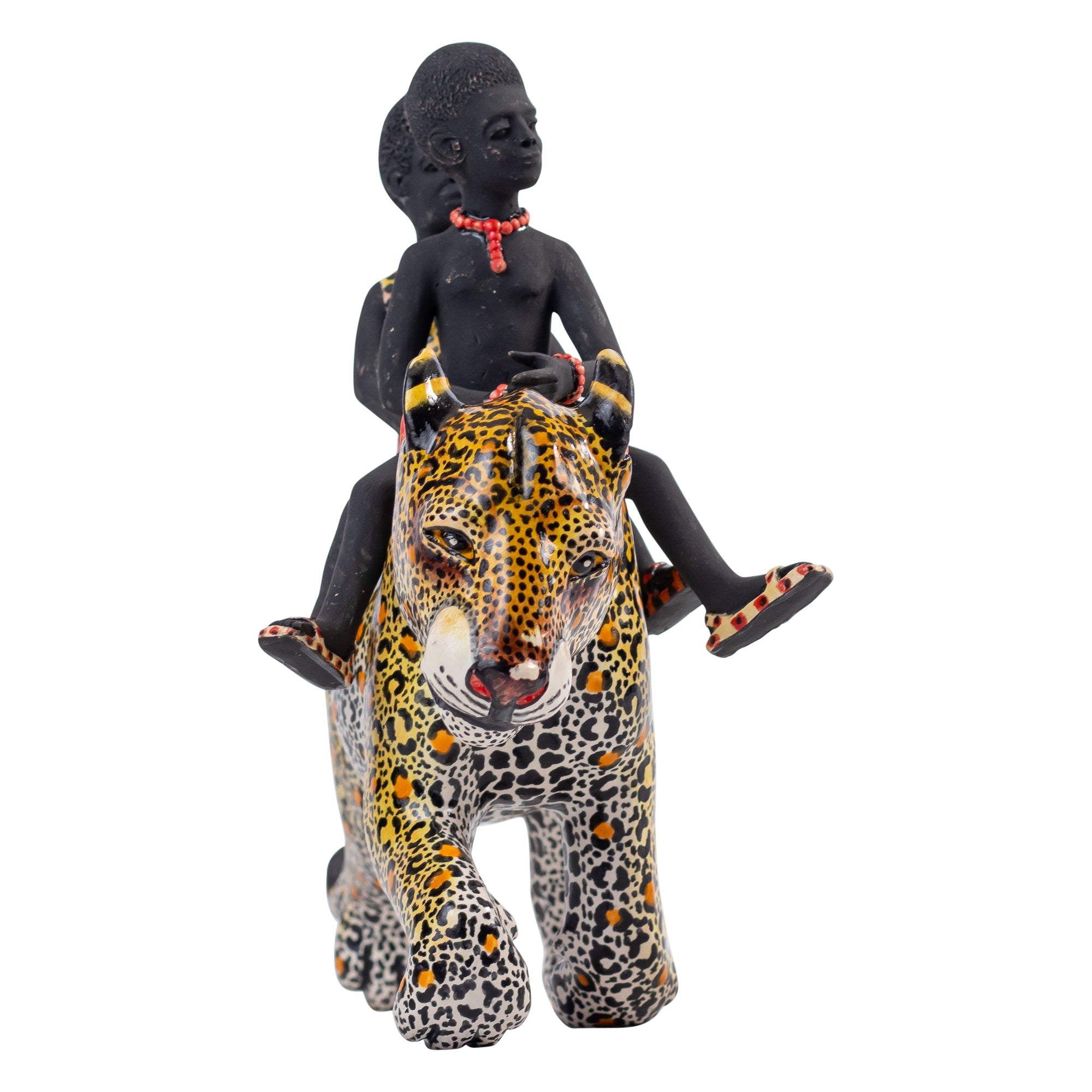 Dingani & Mhlangani leopard rider