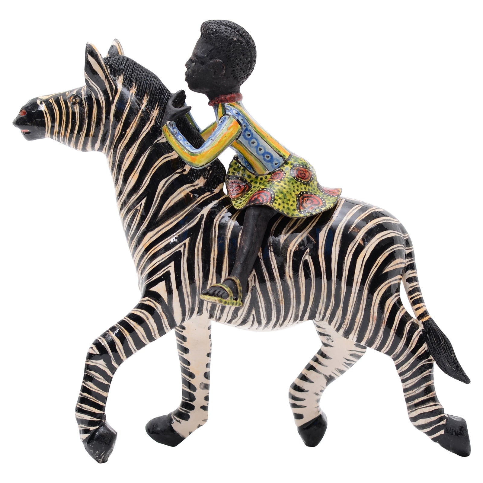 Queen Mantombi zebra rider