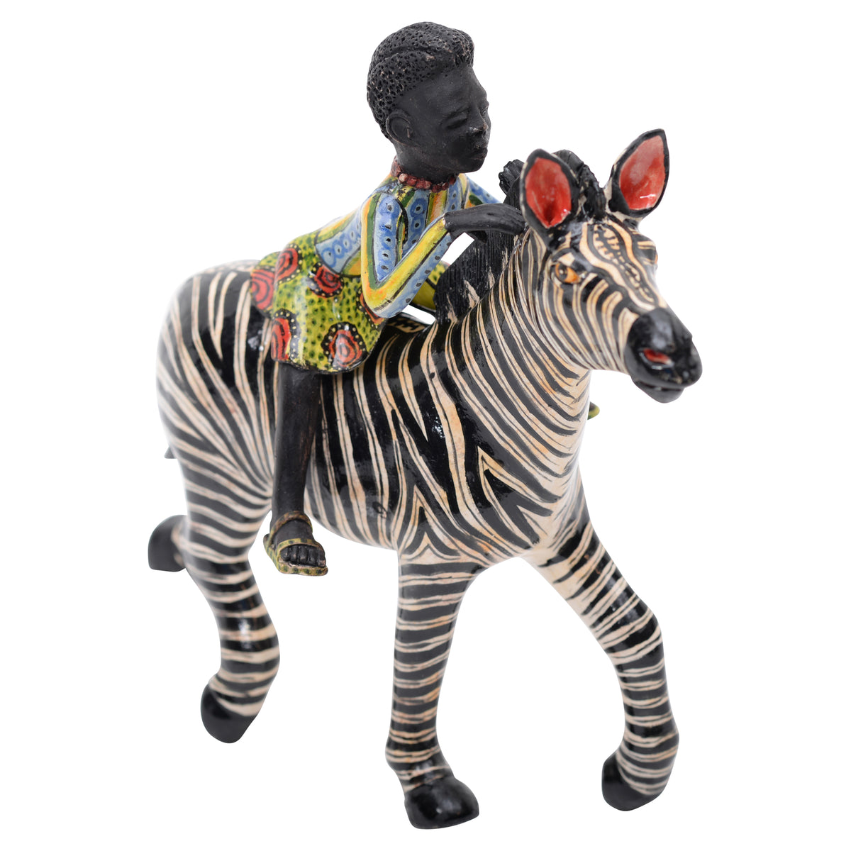 Queen Mantombi zebra rider