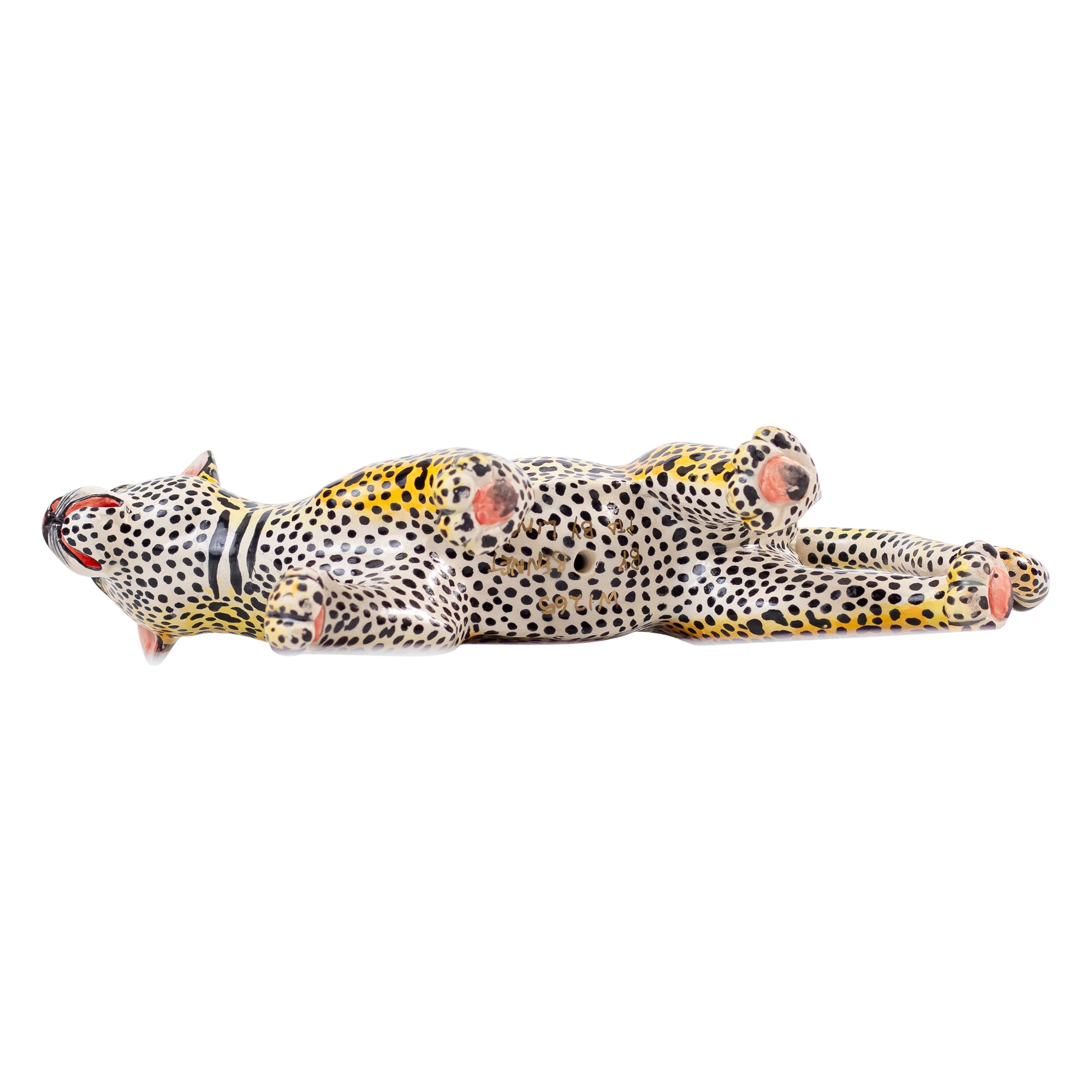 Leopard sculpture