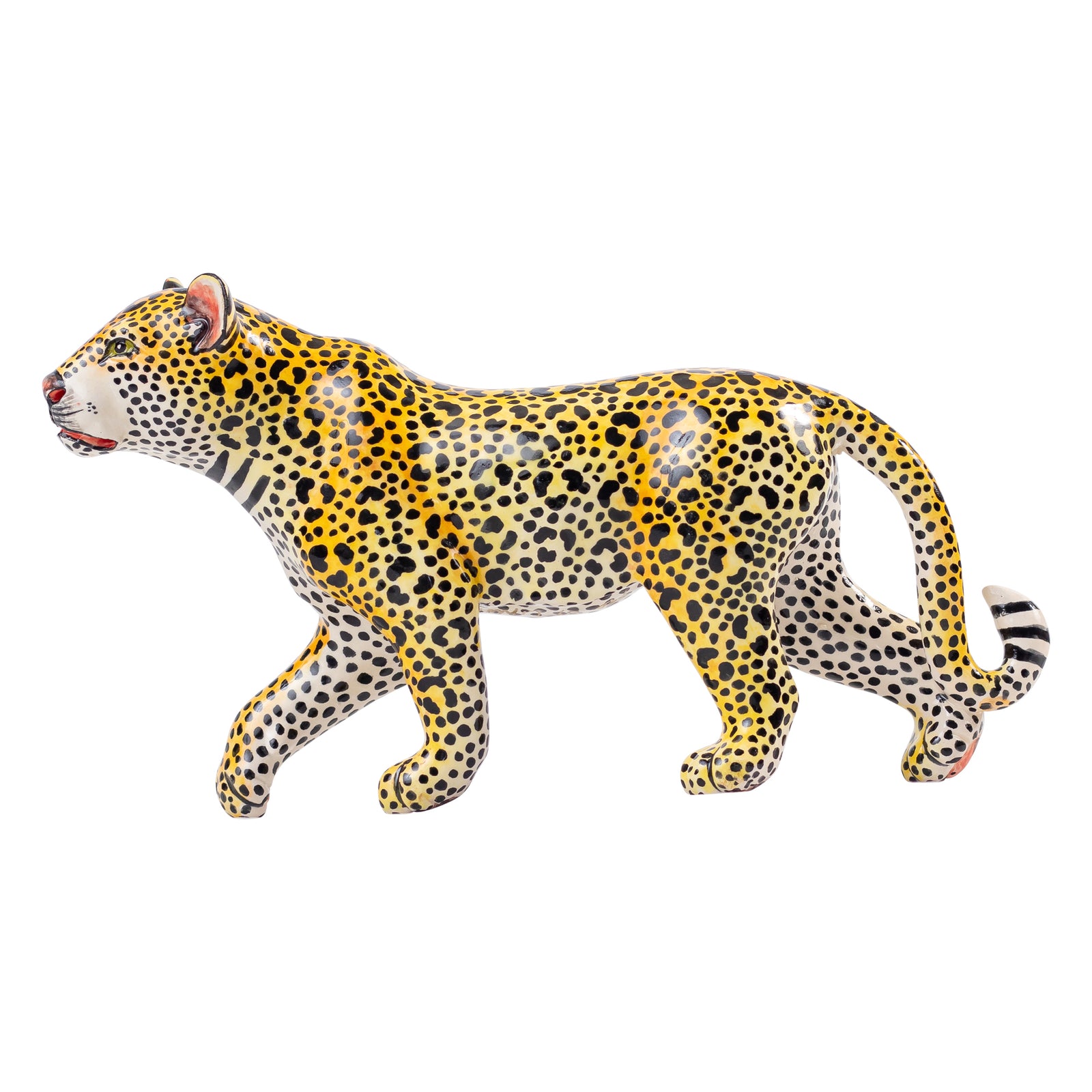 Leopard sculpture