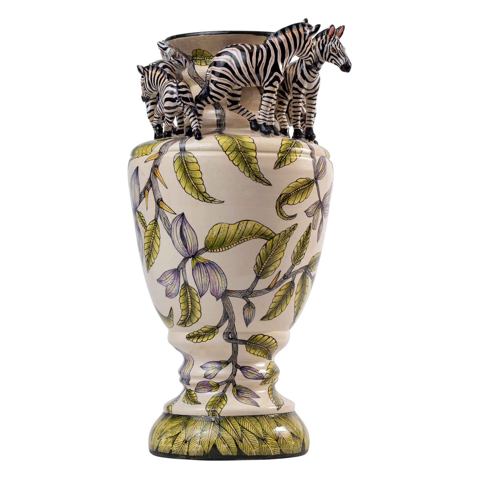 Zebra vase