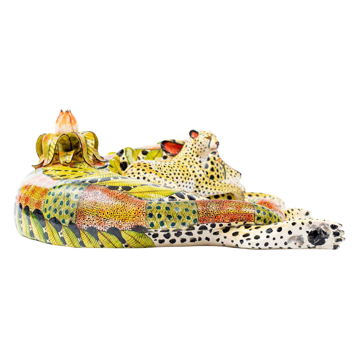 Cheetah urn