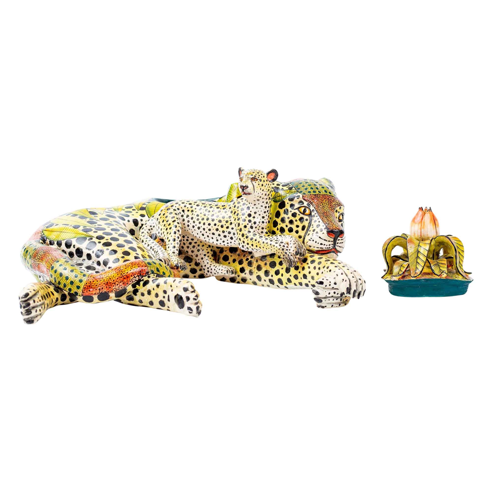 Cheetah urn