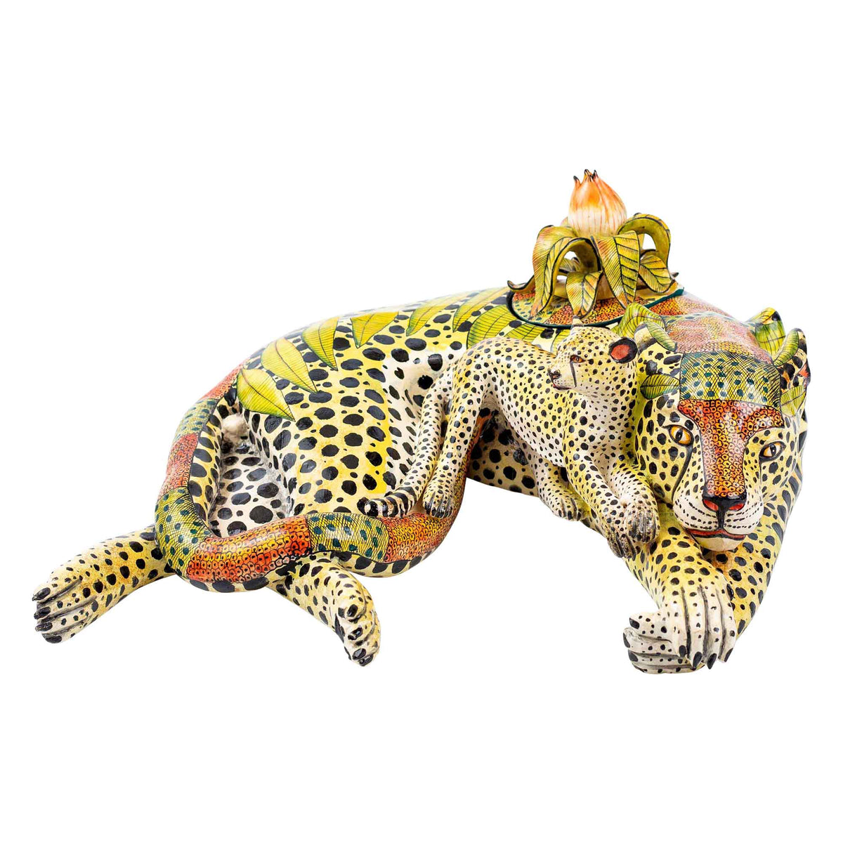 Cheetah urn