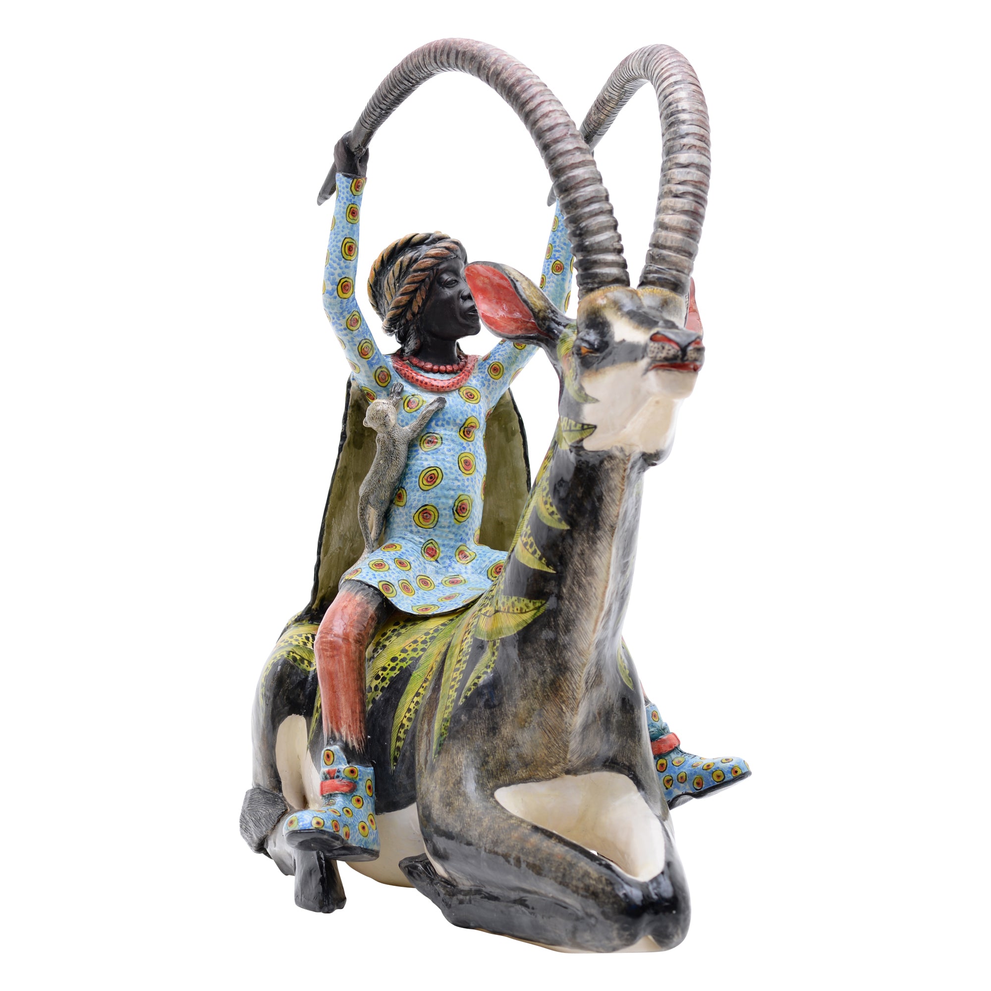 Sable rider sculpture