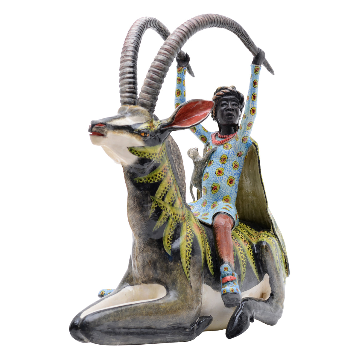 Sable rider sculpture