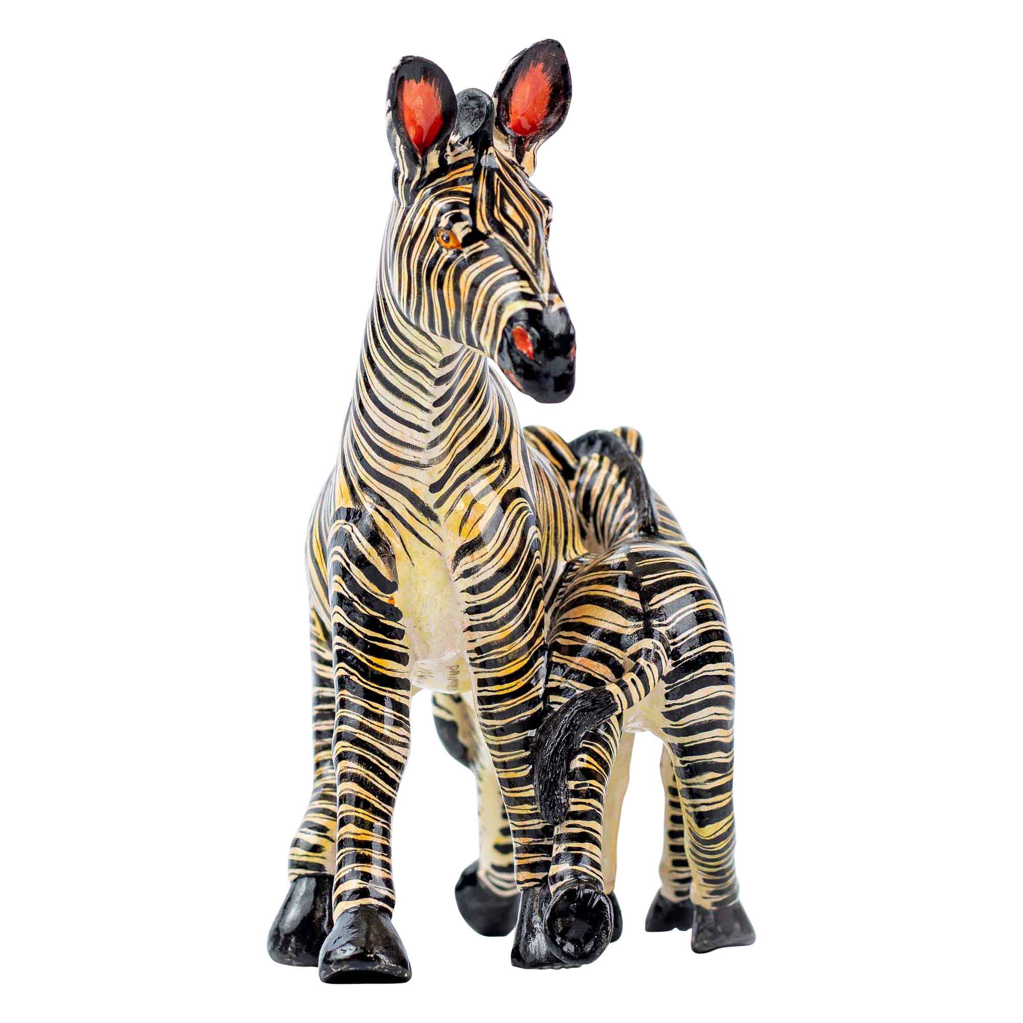 Zebra sculpture