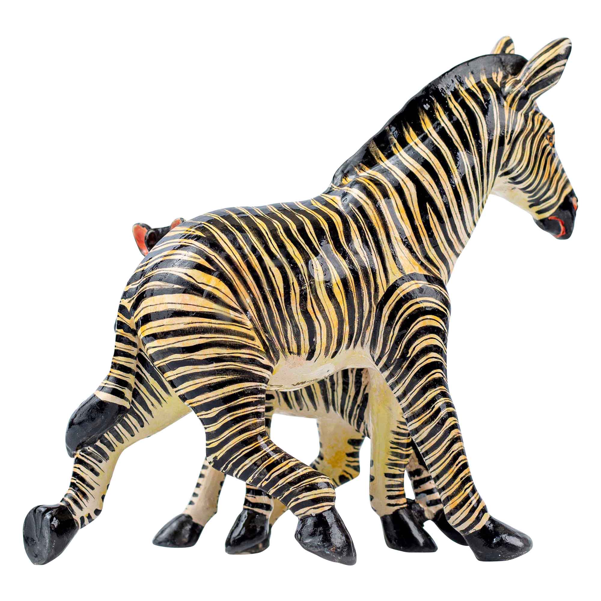 Zebra sculpture