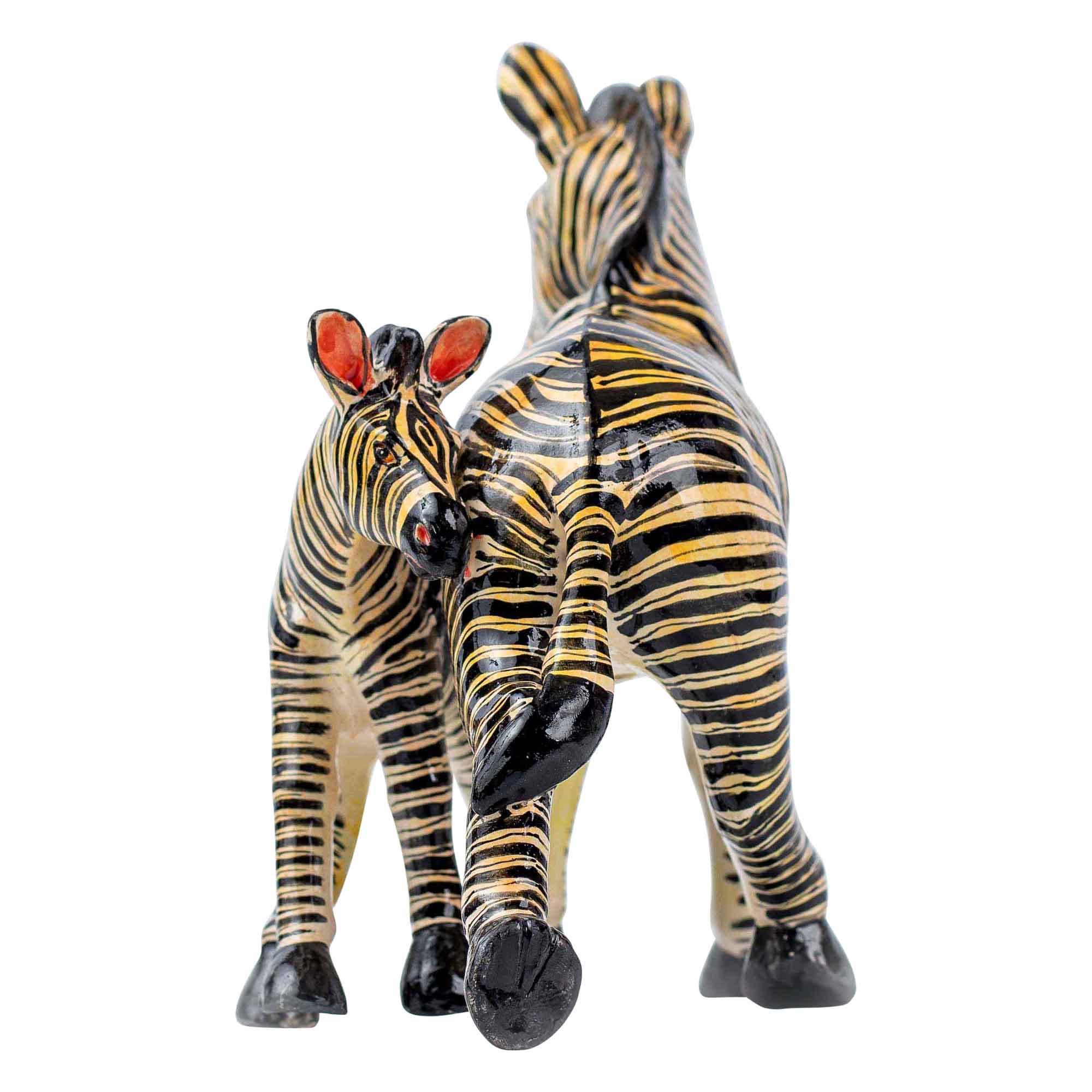 Zebra sculpture