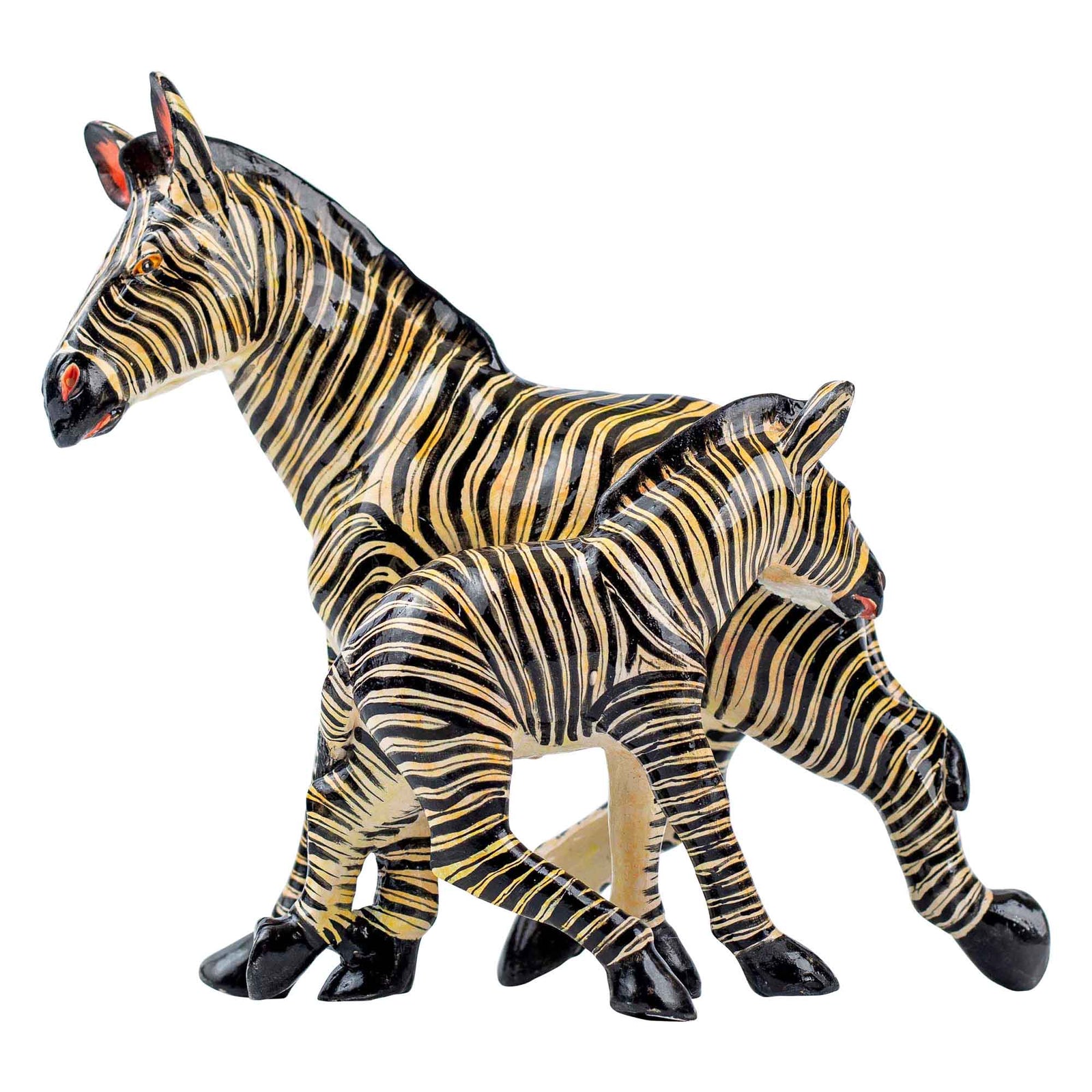 Zebra sculpture