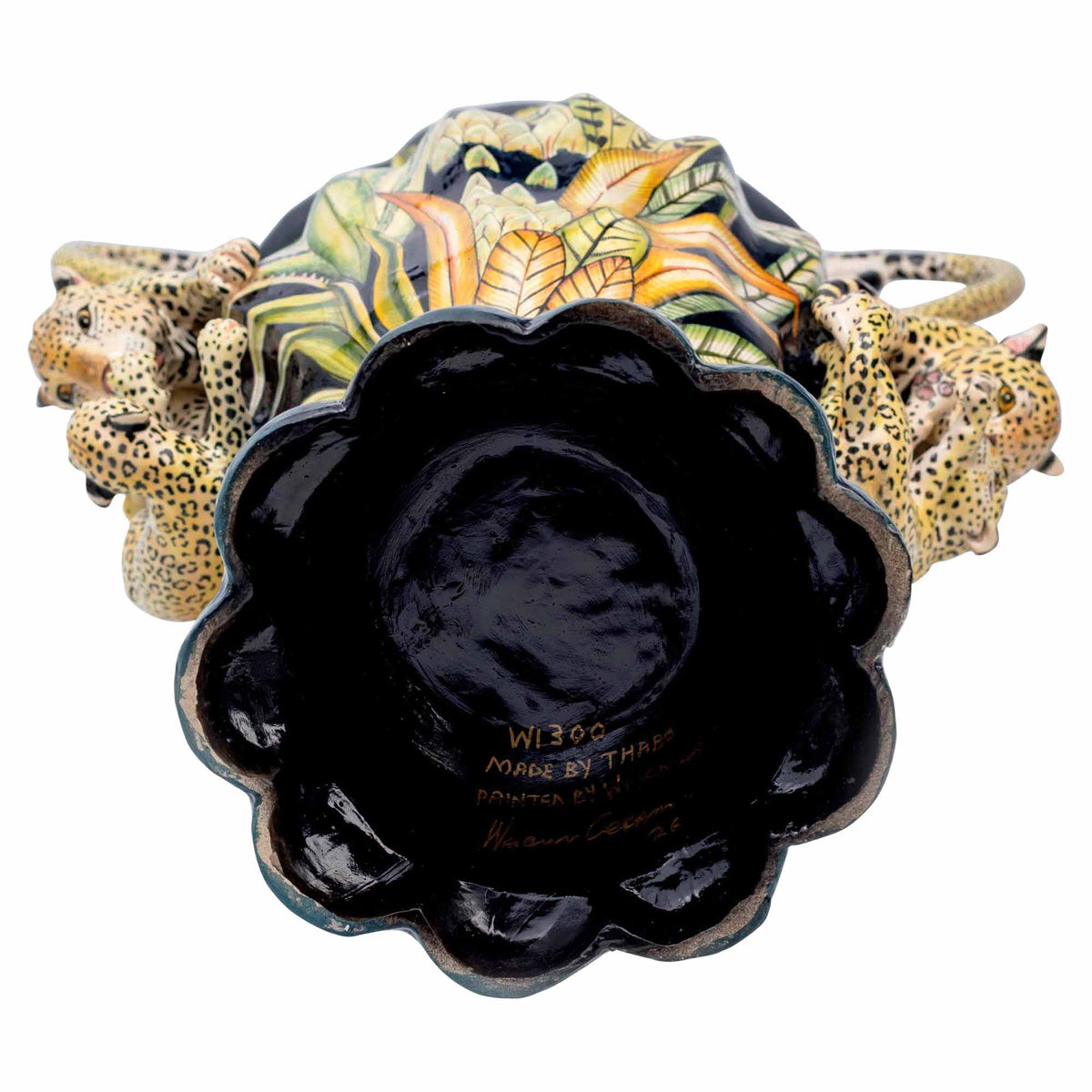 Leopard Vase