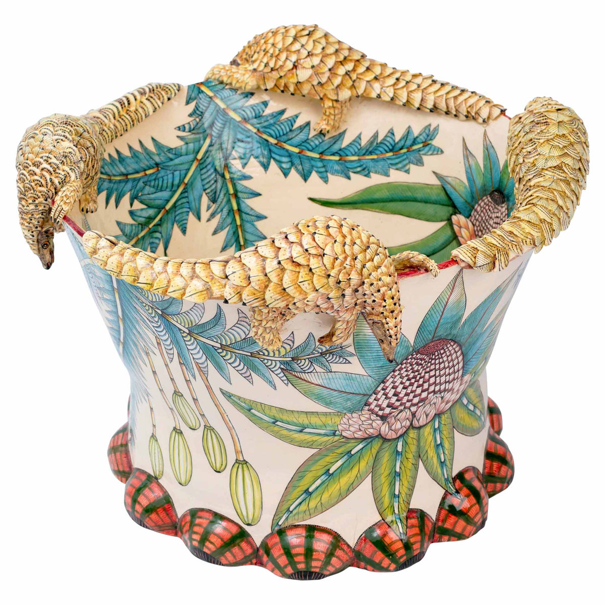 Leopard Vase