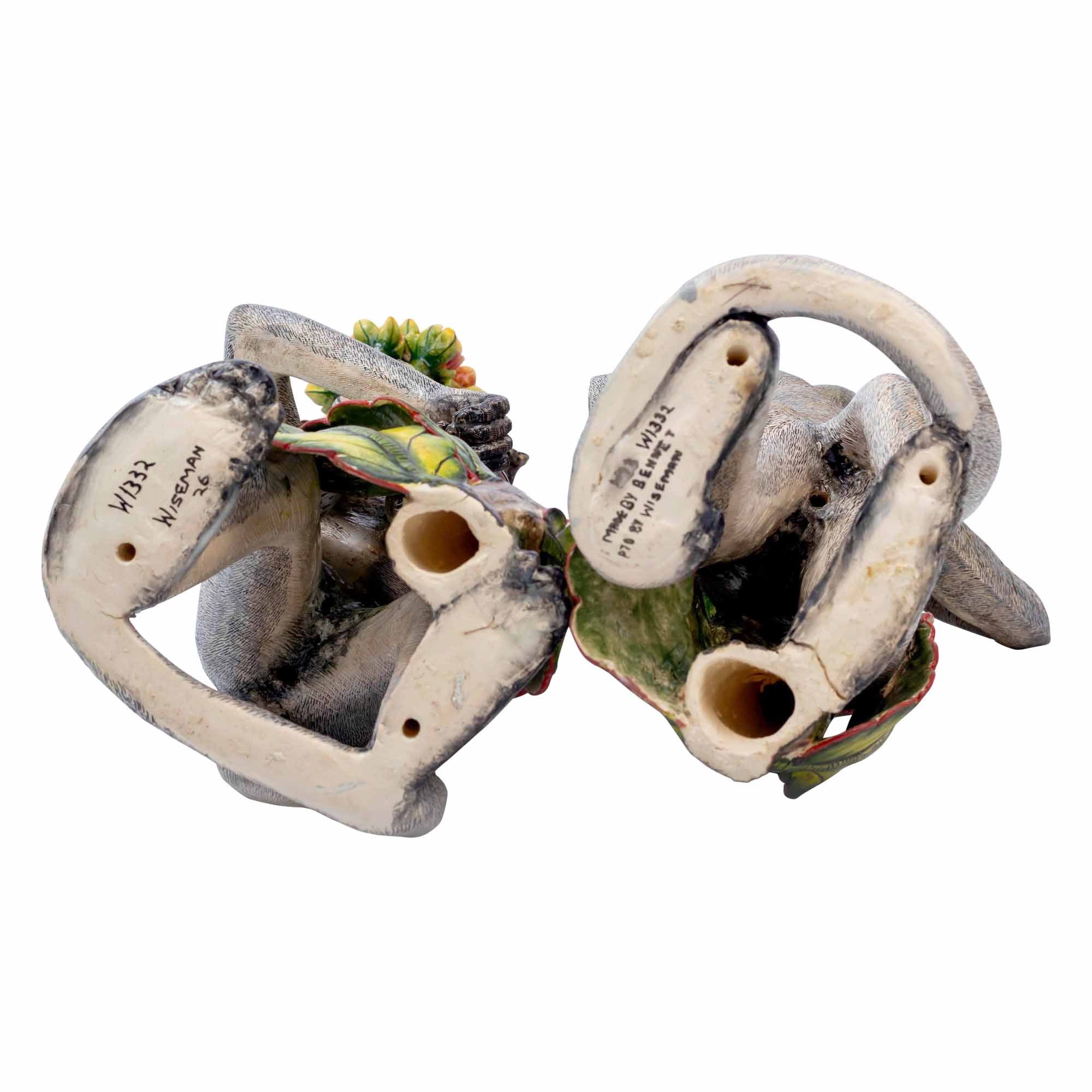 Pair Of Monkey Candlesticks
