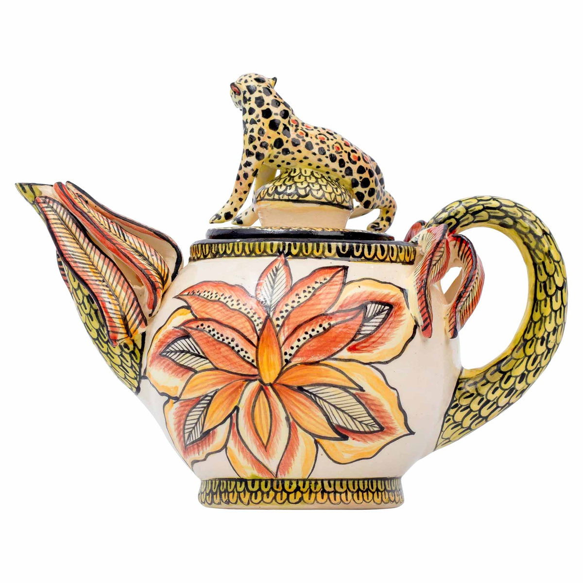 Leopard Teapot