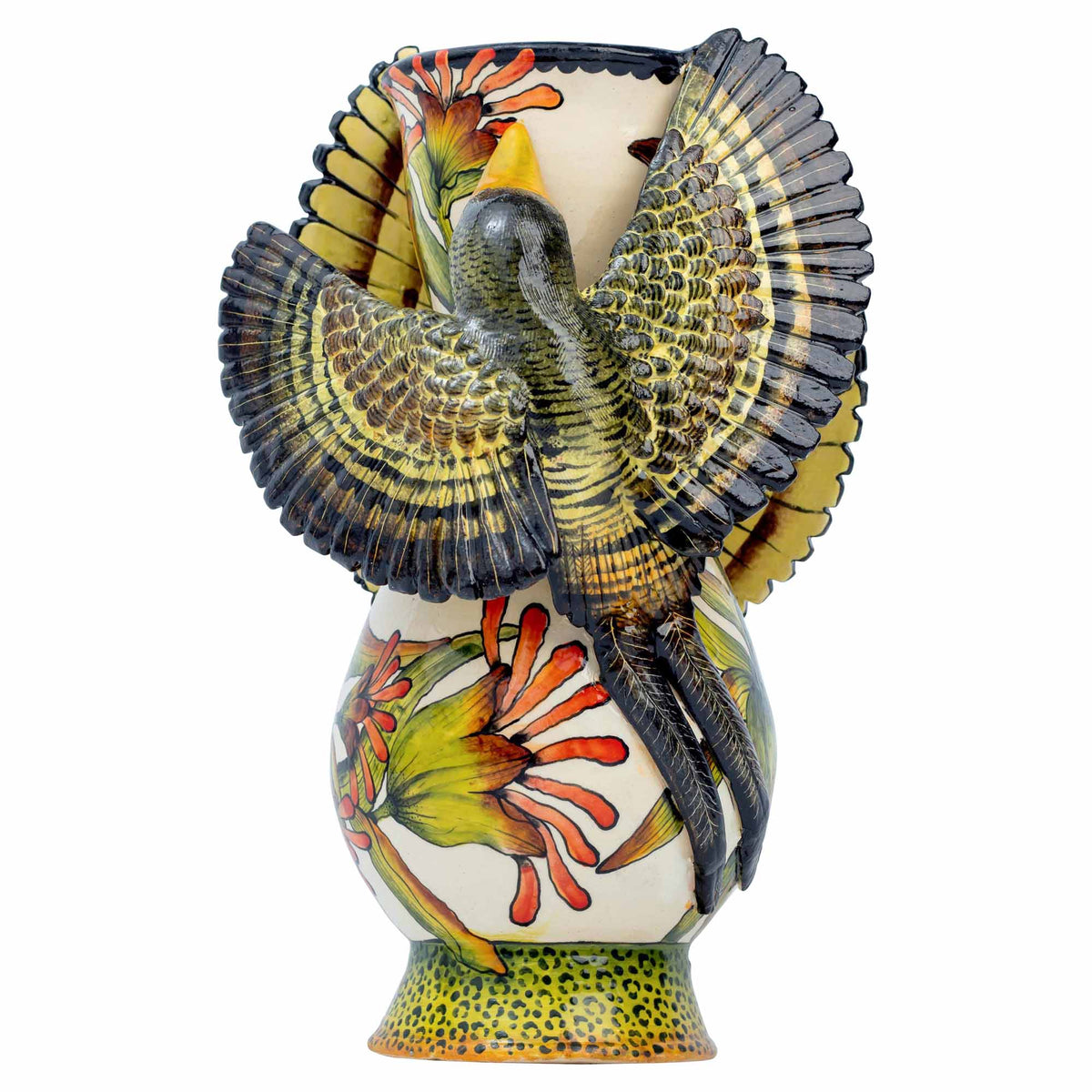 Malachite Sunbird Vase