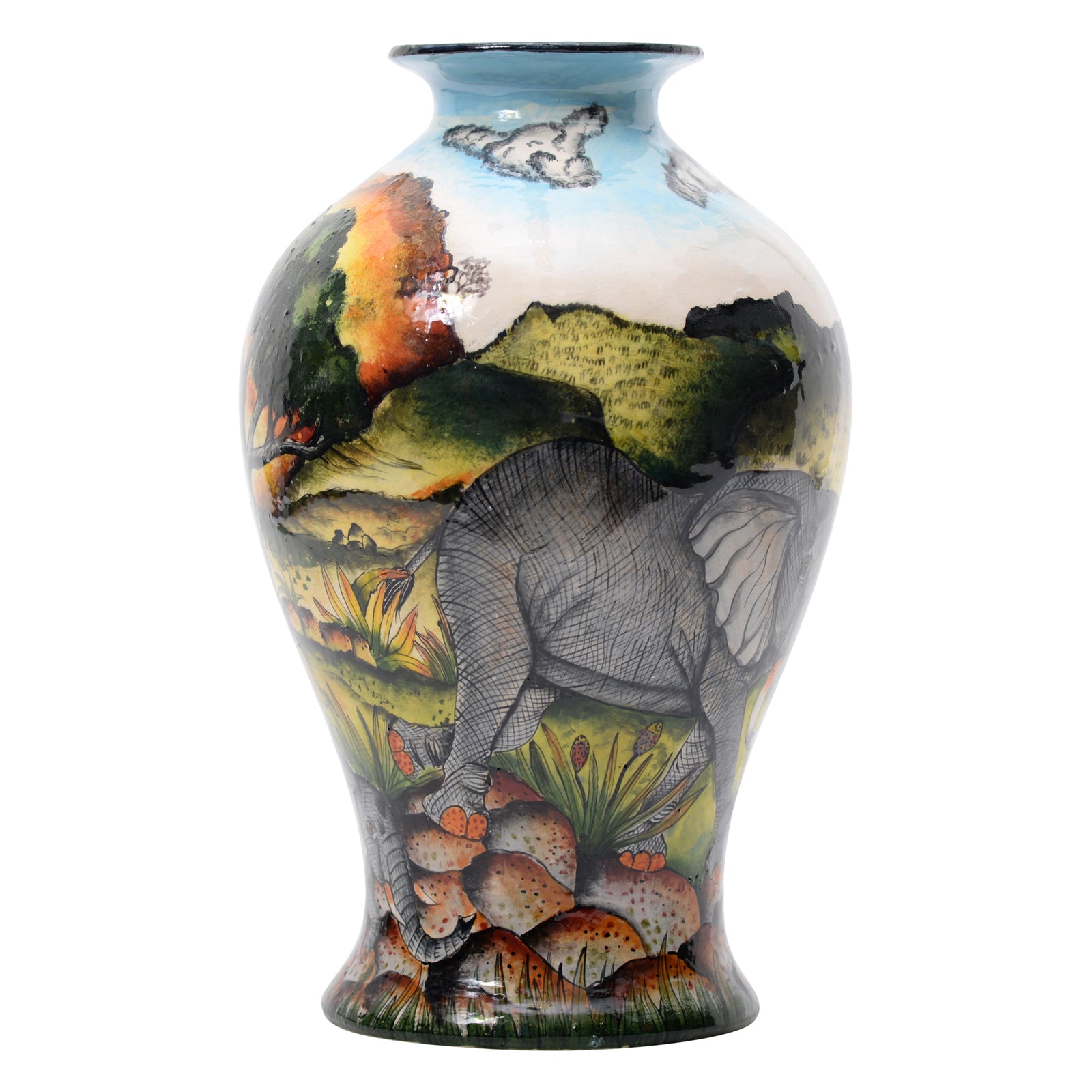 Elephant vase