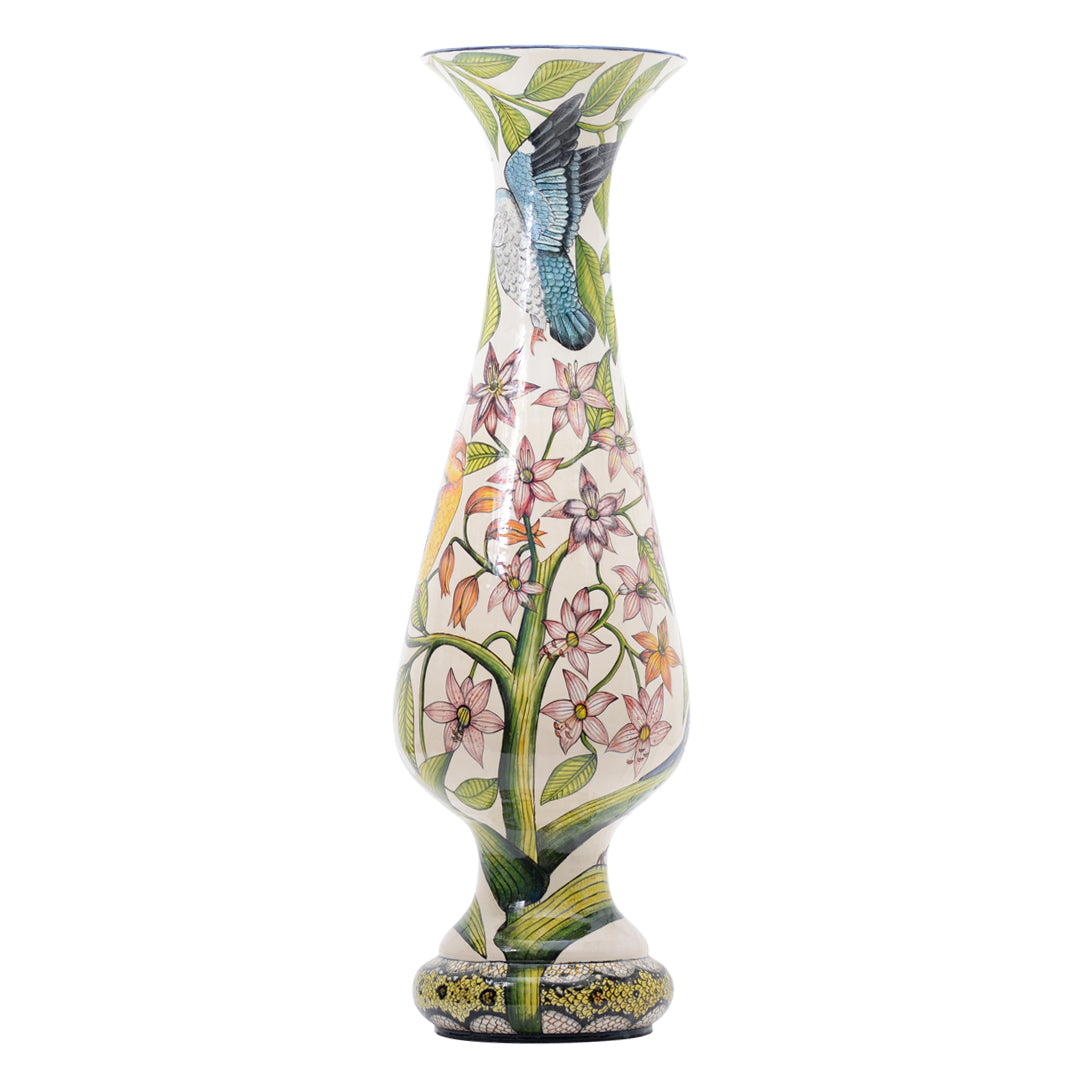 Kingfisher vase