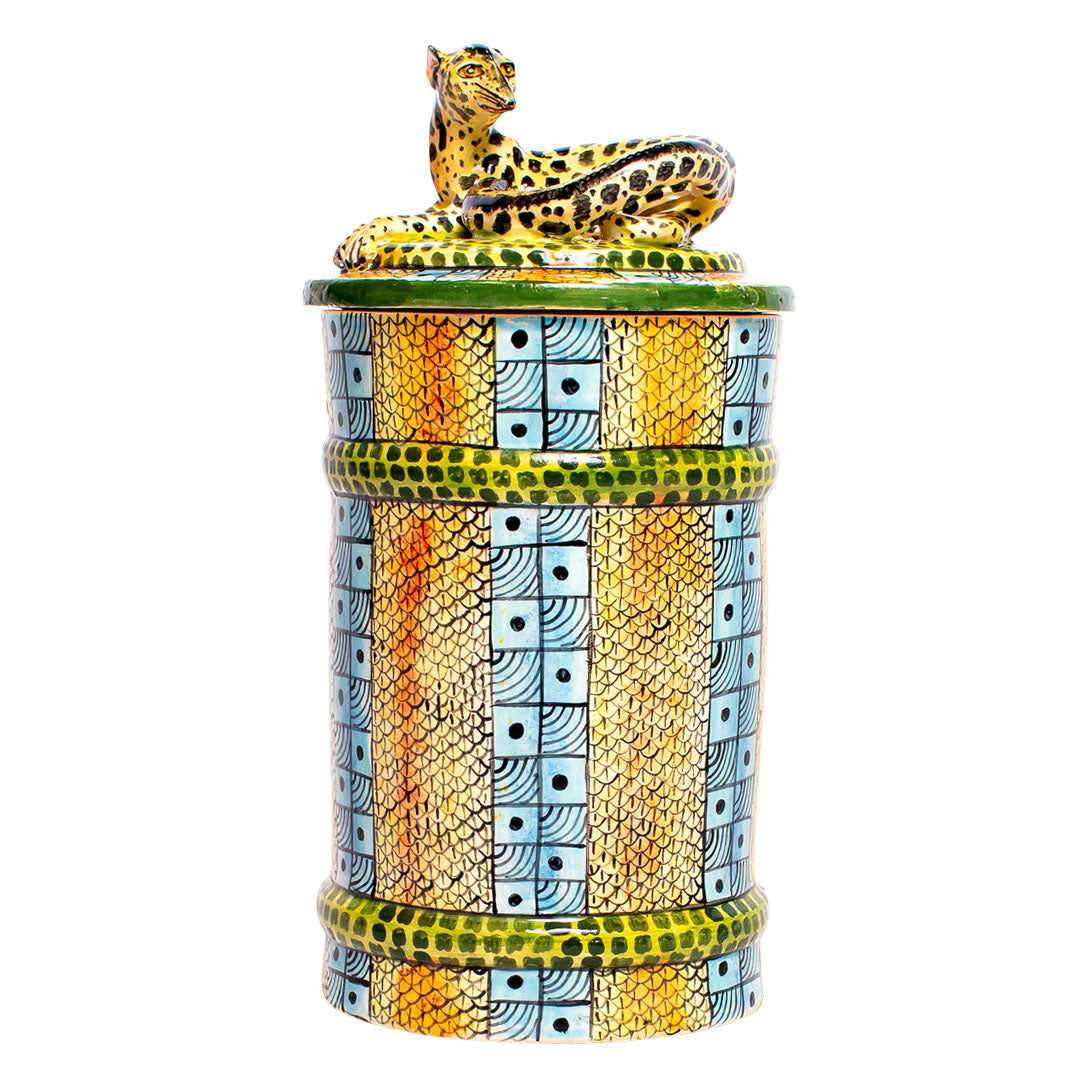 Genet cat cookie jar