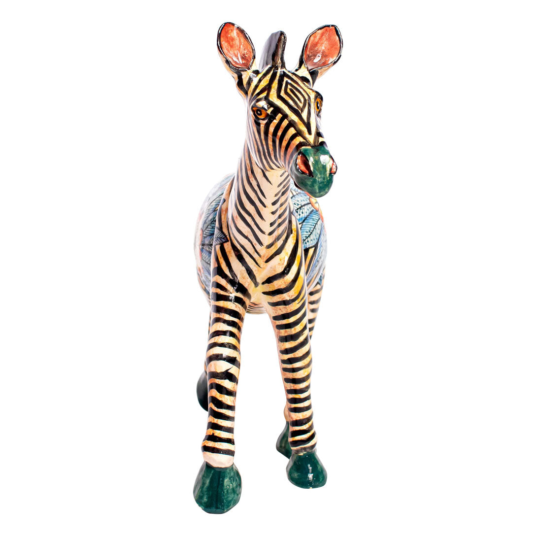 Zebra sculpture
