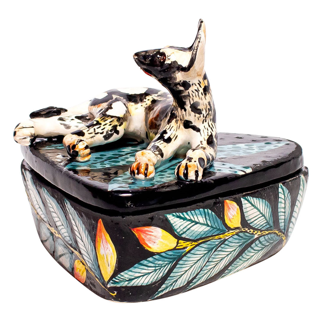 Hyena jewelry box