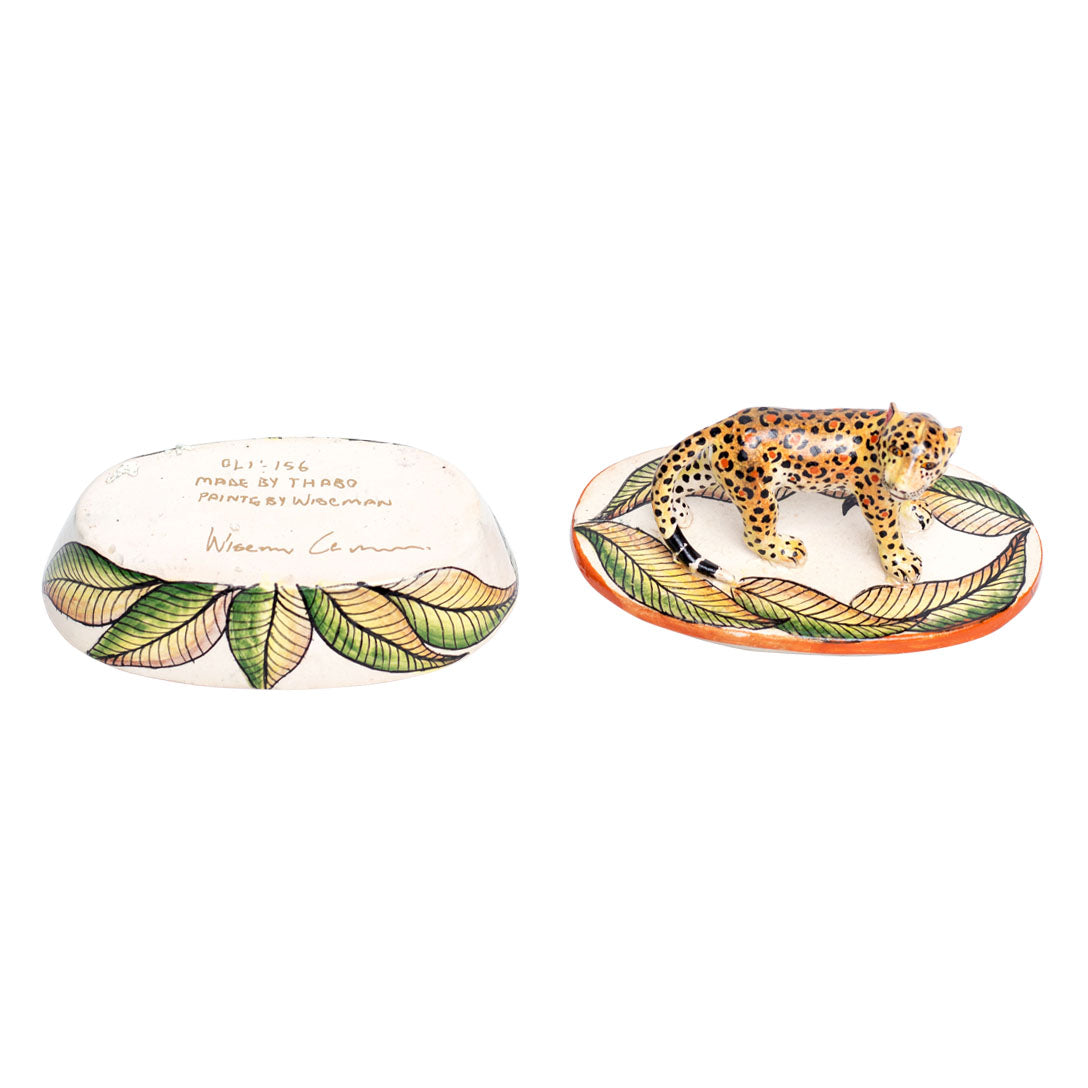 Leopard jewelry box