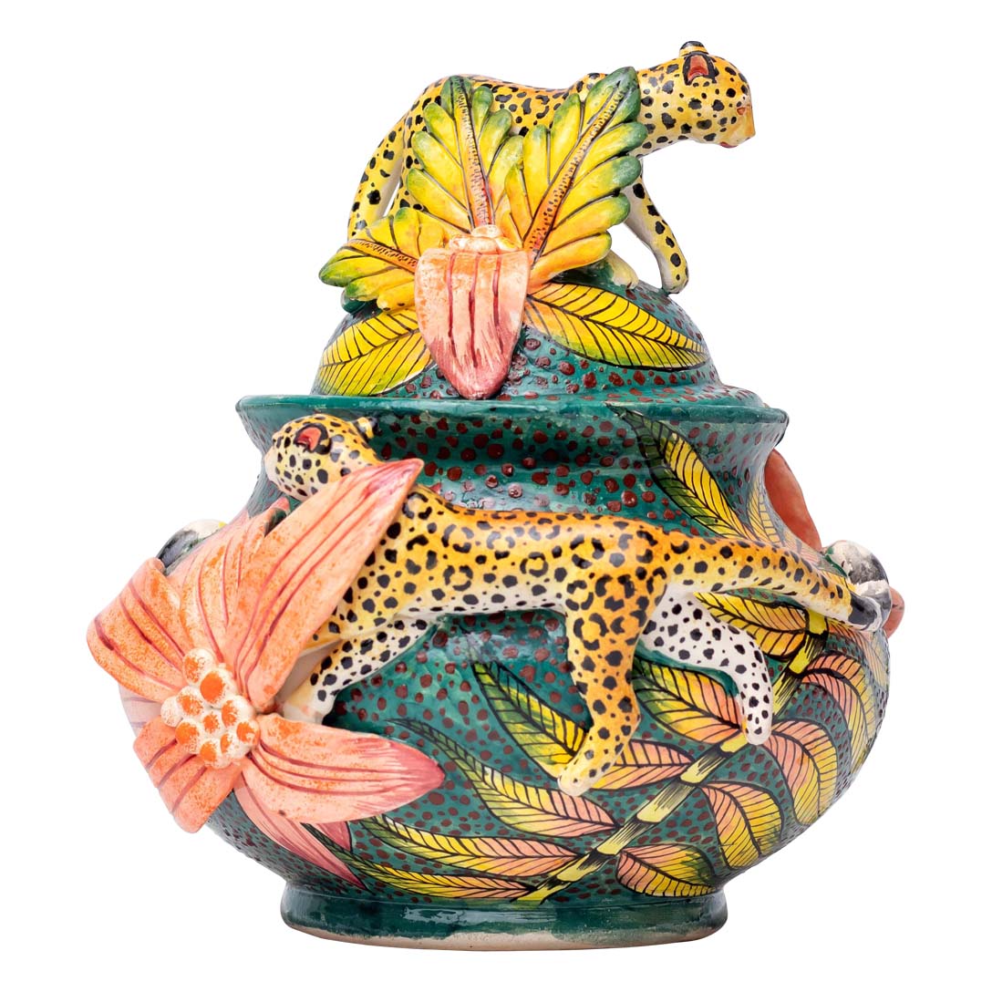 Leopard tureen