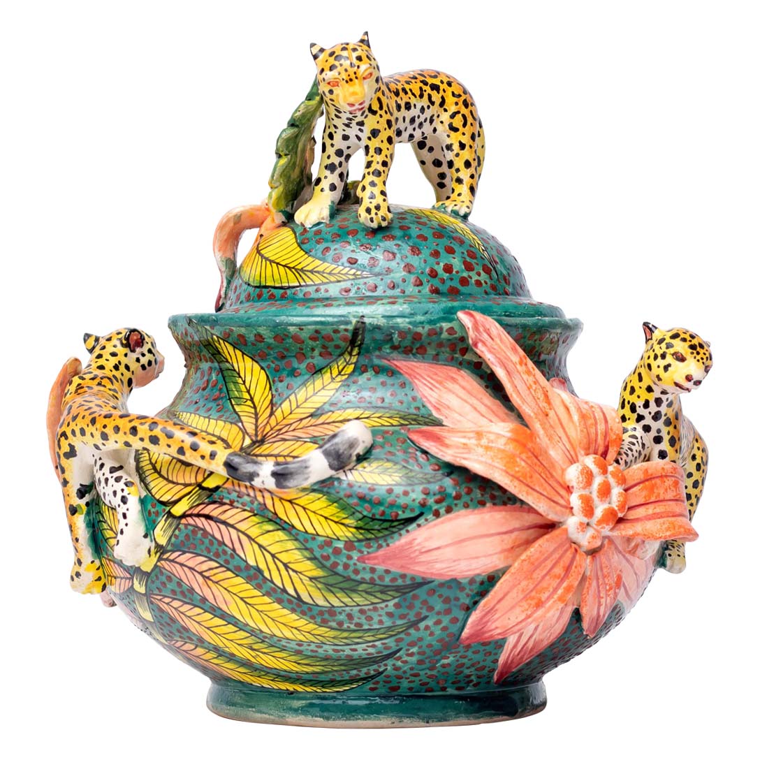 Leopard tureen