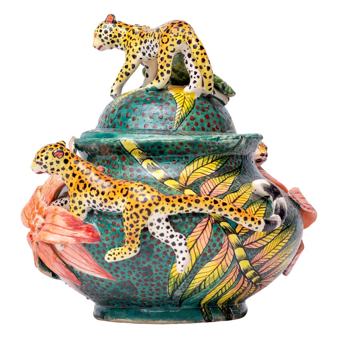 Leopard tureen