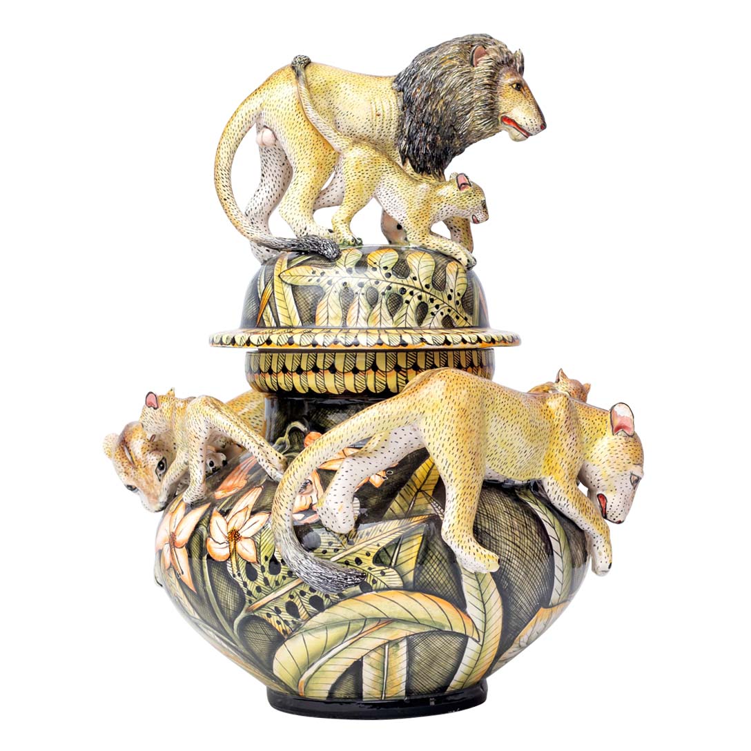 Lion kingdom tureen