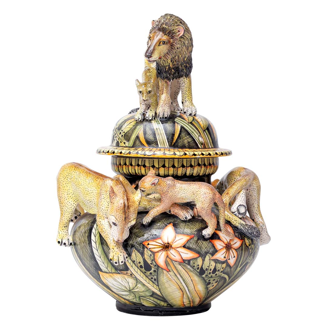 Lion kingdom tureen