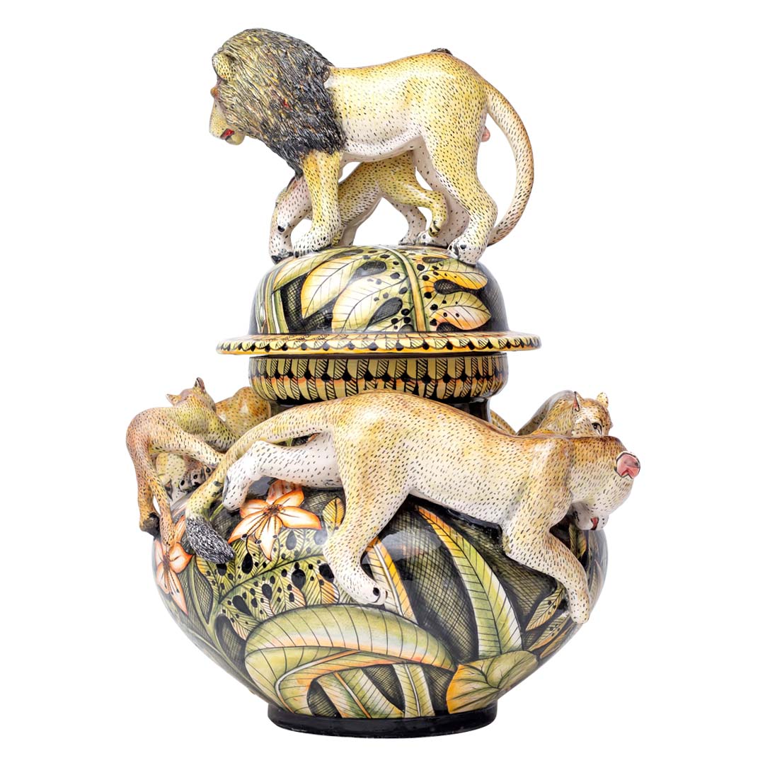 Lion kingdom tureen