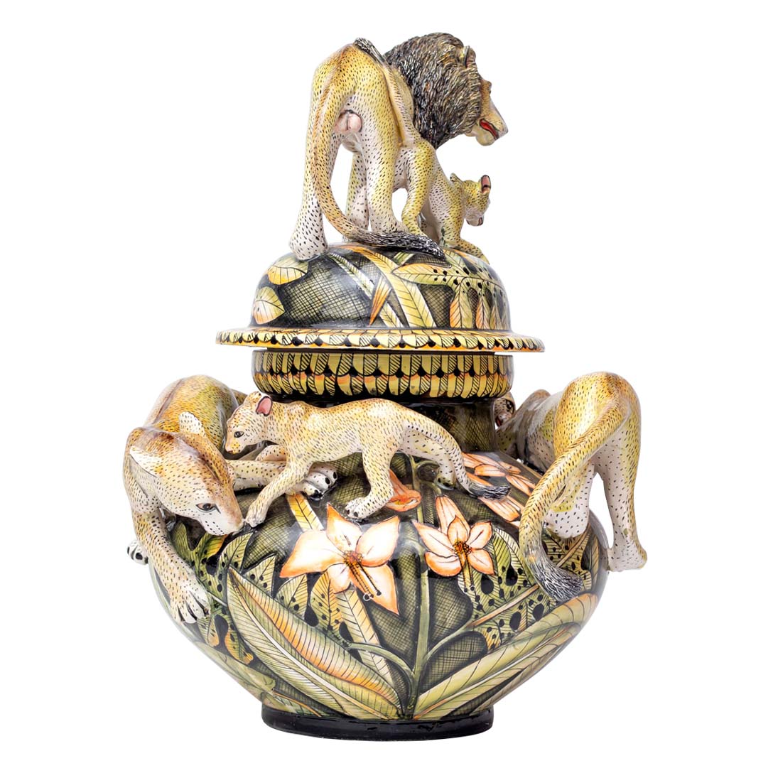 Lion kingdom tureen