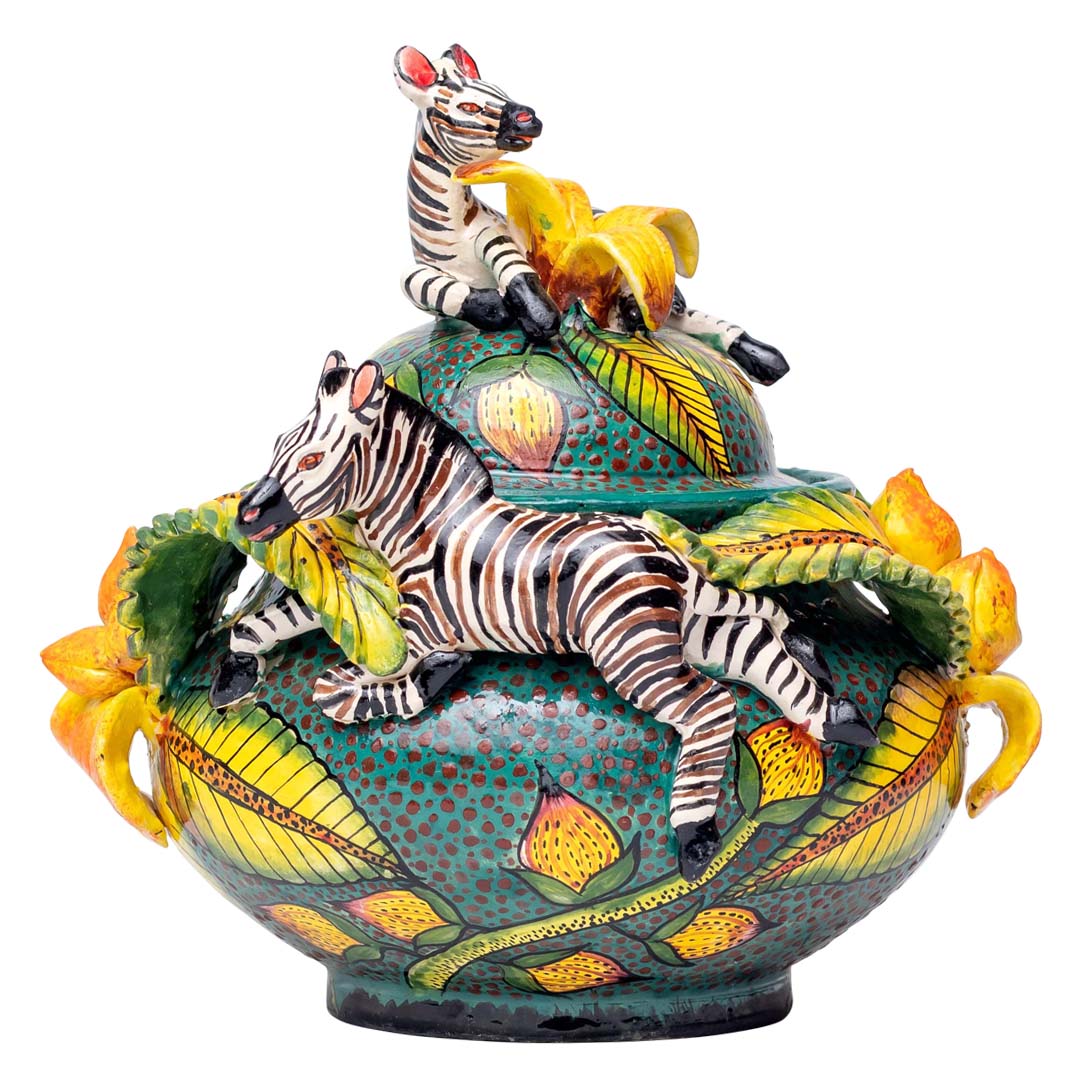 Zebra tureen