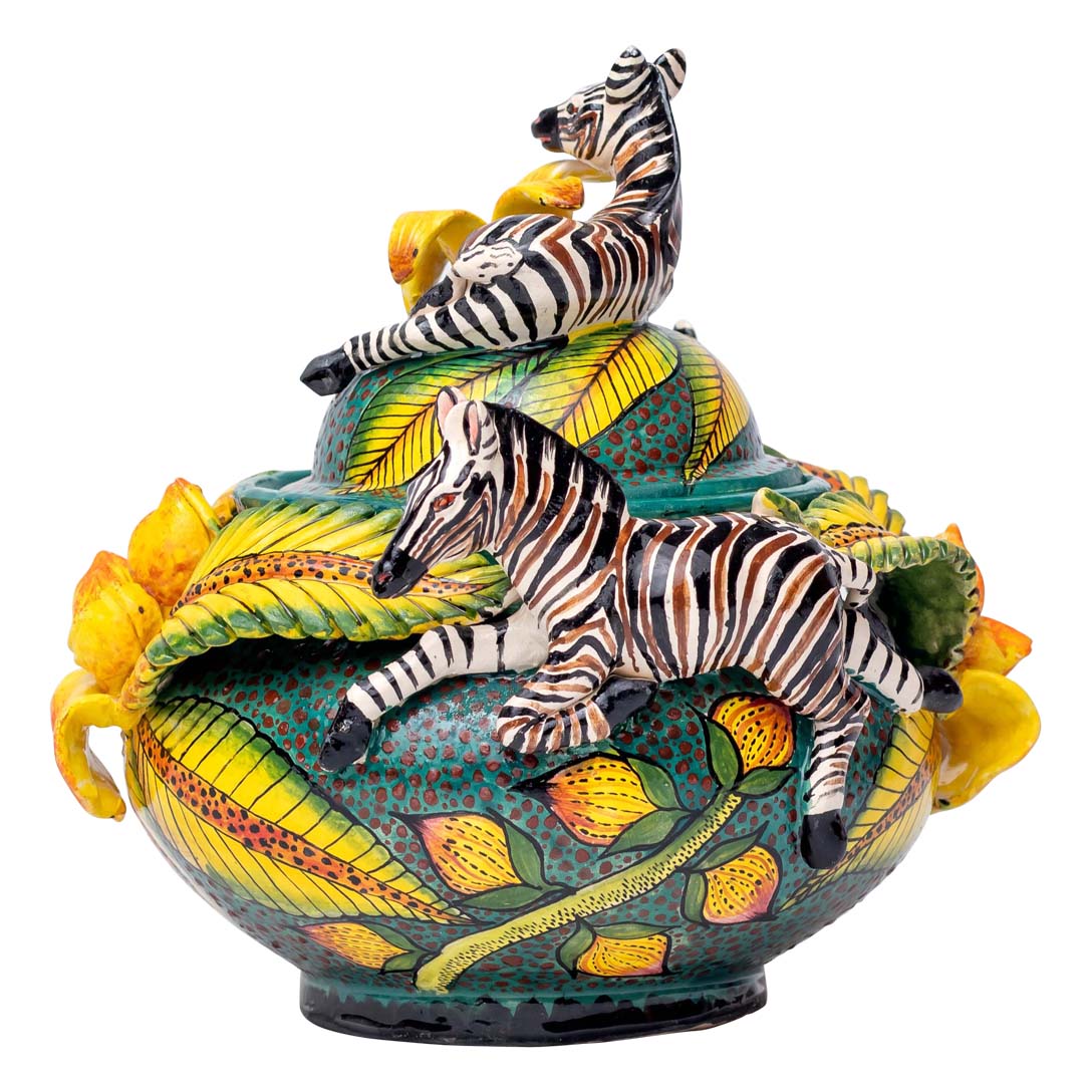 Zebra tureen