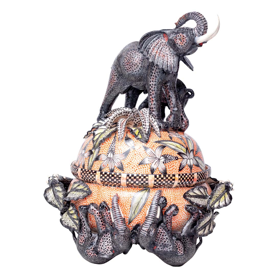 Elephant tureen