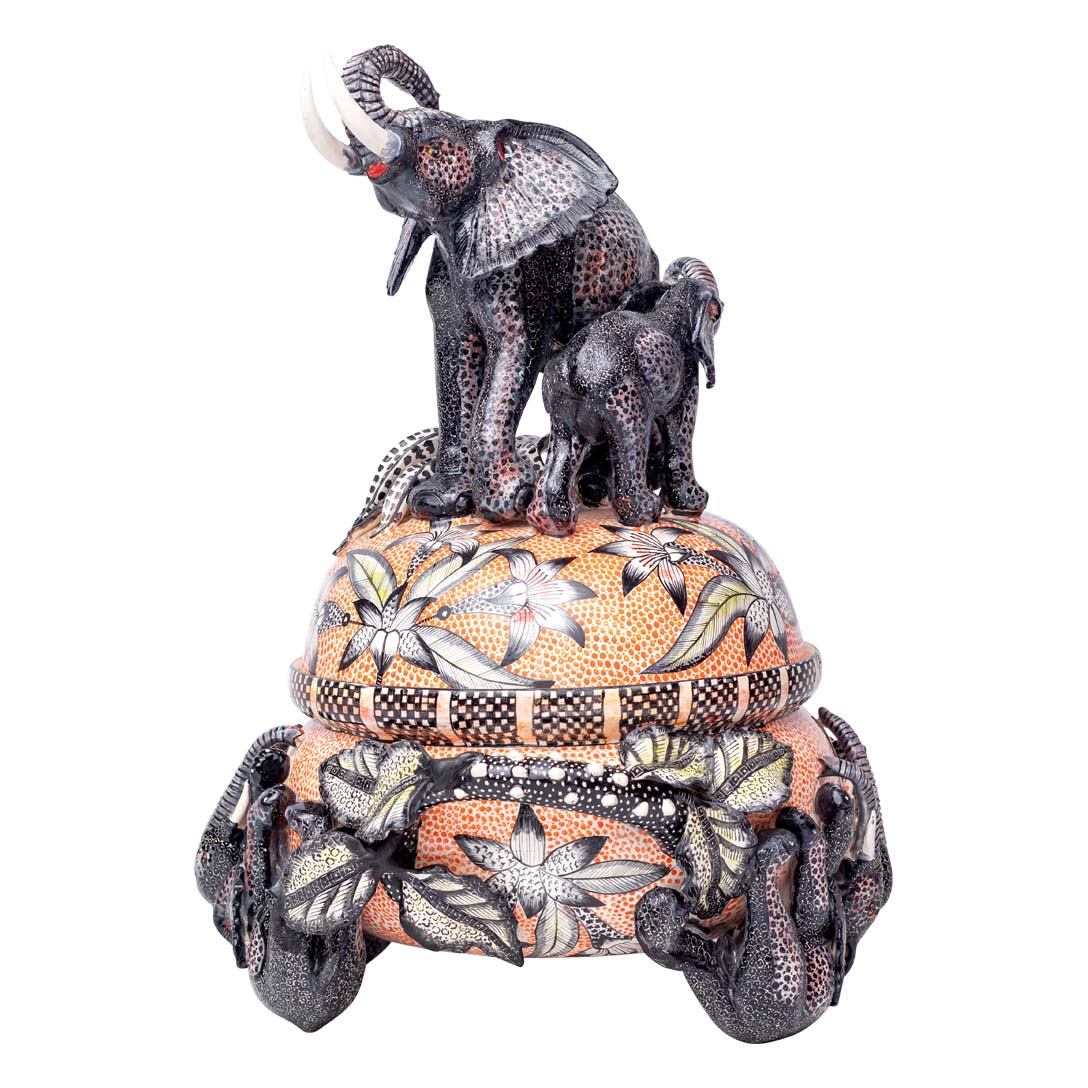 Elephant tureen