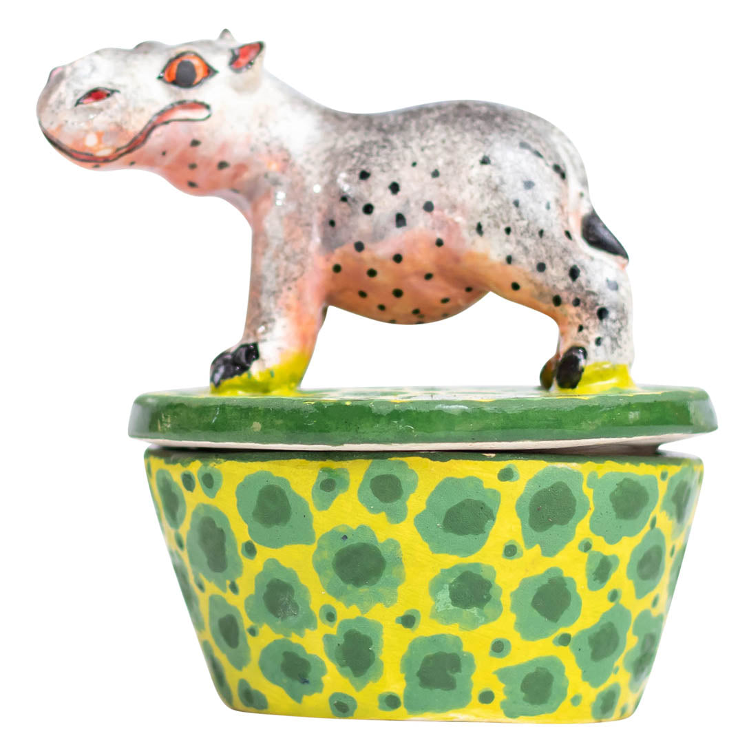 Hippo in Zambezi jewelry box